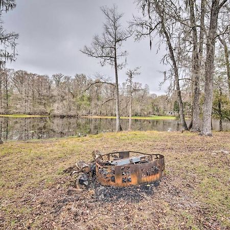 Unplugged Withlacoochee Riverfront Retreat! Bushnell Exterior foto
