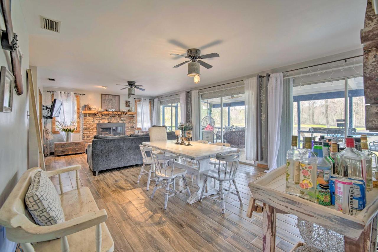 Unplugged Withlacoochee Riverfront Retreat! Bushnell Exterior foto